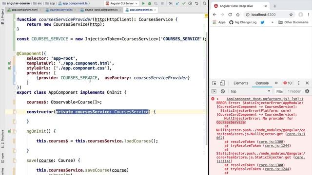? Angular Dependency Injection - Understanding Providers and Injection Tokens смотреть онлайн
