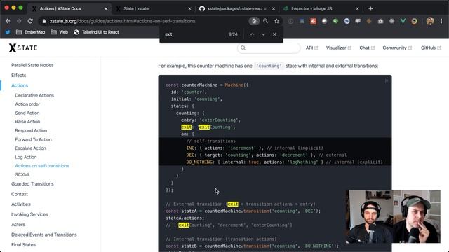 Working on the Mirage JS Inspector (STREAM) смотреть онлайн