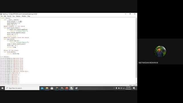 # STACK ADT # AD8251 #DATA STRUCTURES DESIGN #Python #LINKEDLISTIMPLEMENTATIONS # LINKED LISTS смотреть онлайн