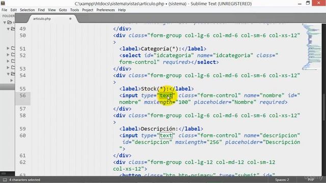 Sistema Ventas PHP POO 9 Relacion Tablas 06 Formulario Bootstrap para insertar en tabla relacional смотреть онлайн
