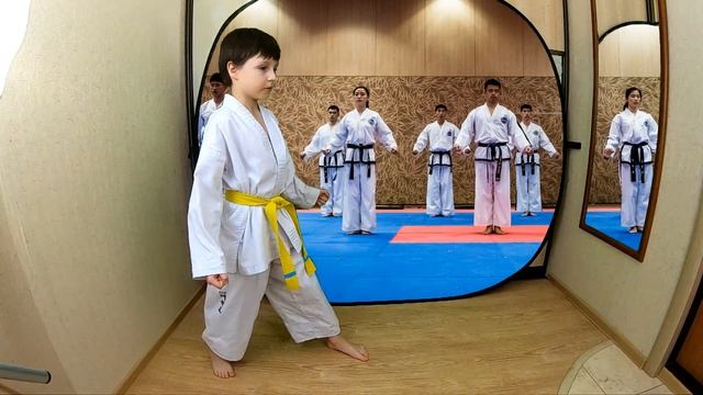 Удары ногами в ЗАМЕДЛЕННОЙ съемке. Тхэквондо ITF смотреть онлайн