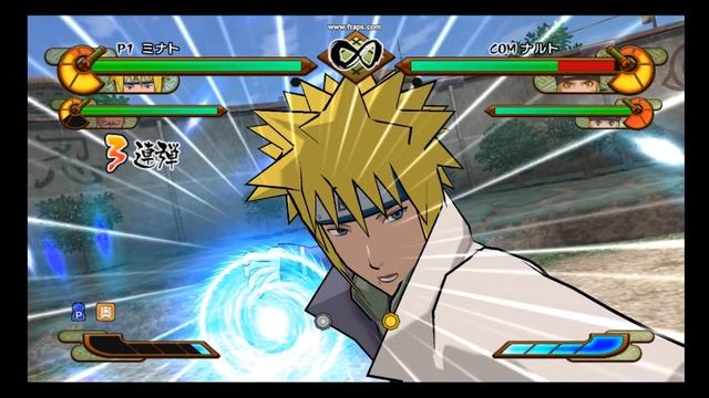 Naruto Shippuden: Gekitou Ninja Taisen EX Special Minato Combo Strings смотреть онлайн