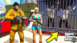 СПАС ТРЕЙСИ ОТ ЗОМБИ АПОКАЛИПСИСА НОВЫЙ ВИРУС В ГТА 5! ОБЗОР МОДА В GTA 5 ВИДЕО