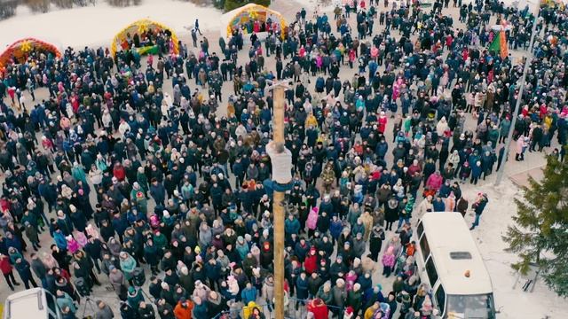 Рекламный видеоролик для города - праздник Масленица смотреть онлайн