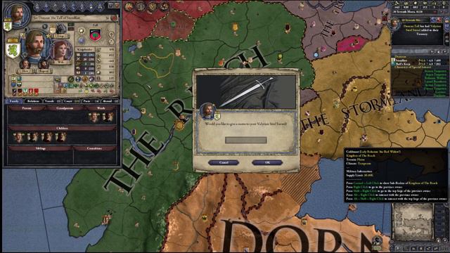 Quest for Valyrian Steel (3) | CK2 AGOT MOD | (Duncan The Tall) смотреть онлайн