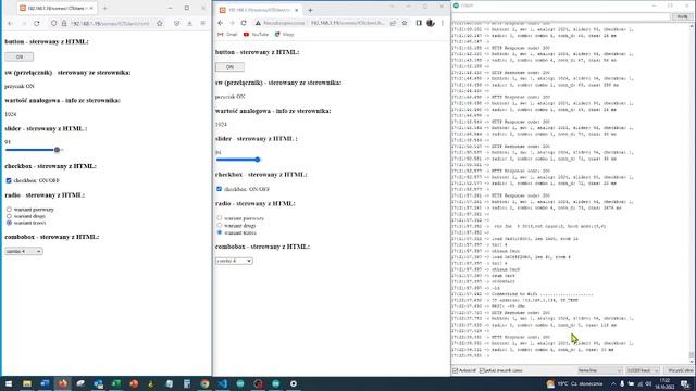 ESP8266 + PHP + JSON + AJAX: external control of device by web page смотреть онлайн