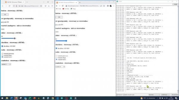 ESP8266 + PHP + JSON + AJAX: external control  of device by web page