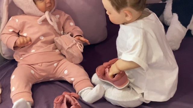 НОЧЕВКА ПОДРУЖЕК РЕБОРН ✨/ ПРОГУЛКА С РЕБОРНОВ В КОЛЯСКЕ ?