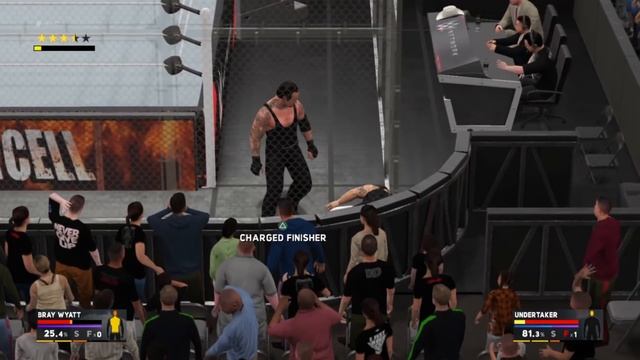 WWE 2K17-Undertaker vs Bray Wyatt -Hell In A Cell Match WWE 2K17 Gameplay At Hell In A Cell (PS4) смотреть онлайн