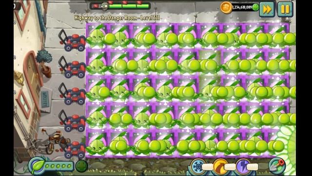 Pvz2|Highway Danger Room Level 311: Appease Mint vs Zombies @HIEUMINHBAP смотреть онлайн
