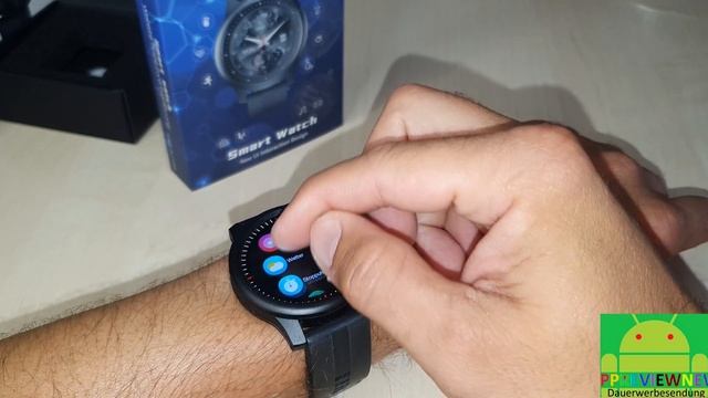 Gokoo F12 47mm Benachrichtigungen Smartwatch Schlafmonitor Sauerstoff Blutdruck Puls Messung IP67 смотреть онлайн