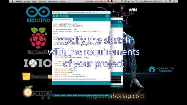 YouTube API with NodeMCU смотреть онлайн
