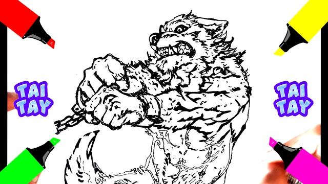 Забыл снять видео когда Рисовал Красивые рисунки Оборотня волка FaniBiz смотреть онлайн