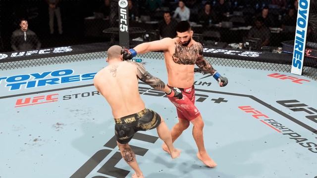 Alexander Volkanovski vs Ilia Topuria FULL FIGHT - UFC 5 AI Simulation смотреть онлайн