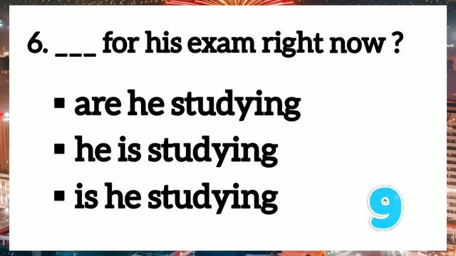 Present Continuous Tense|| Present Tense|| English grammar test || Practice set on Tense MCQs смотреть онлайн