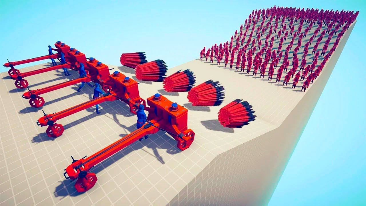 100x FENCER Vs 5x EVERY GOD | TABS - Totally Accurate Battle Simulator