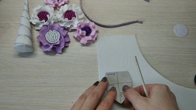 Ободок и повязка Единорог ? для девчонок и малышей. DIY new year смотреть онлайн