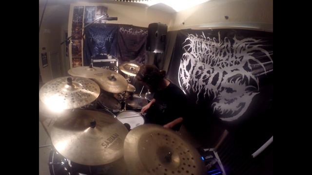 Sodomize Epileptic Chunks - Putridity drum cover смотреть онлайн