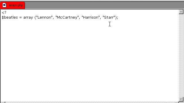 0501 Introduction To Arrays смотреть онлайн