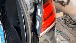 снятие фонаря Mercedes  gle 350d.mp4