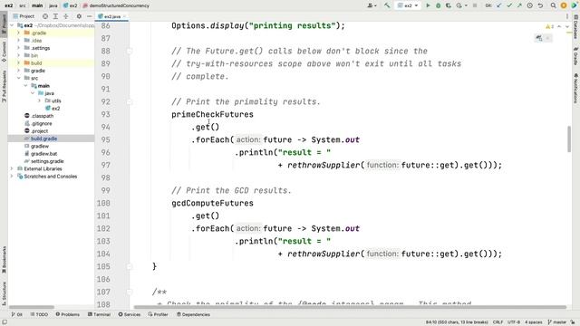 Applying Java Structured Concurrency: Case Study ex2 смотреть онлайн