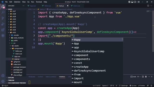 Async Component in Vue Js (Hindi) смотреть онлайн