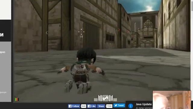 атака титанов играю за леви смотреть онлайн