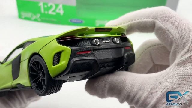 1/24 Welly Mclaren 675LT (Green) смотреть онлайн