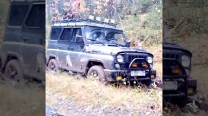 на рыбалку по старой дороге на уазе