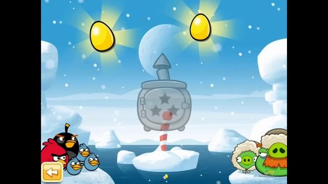 Angry Birds Seasons Arctic Eggspedition Golden Egg #47 Walkthrough 2013 смотреть онлайн