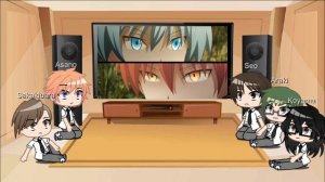 Big 5 react to Assassination Classroom | Gacha Club | GachaStudio Luna | Flash Warning?