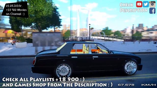 Bentley Arnage T - GTA IV ENB - 2.7K / 1440p ! _REVIEW смотреть онлайн