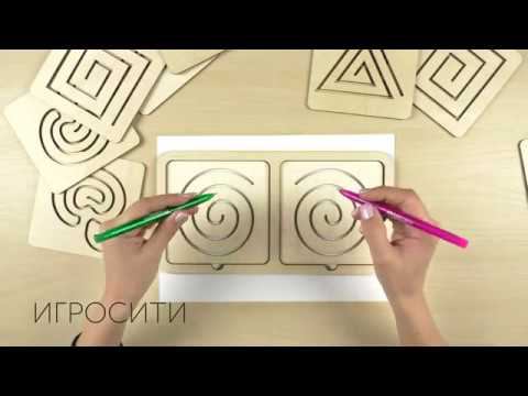 Линейки для рисования двумя руками, Smile-Decor смотреть онлайн