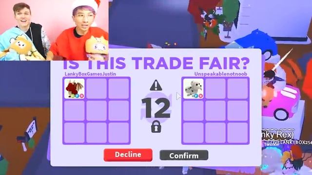 Can We Beat The RED VS BLUE TRADING CHALLENGE In Roblox ADOPT ME!? смотреть онлайн