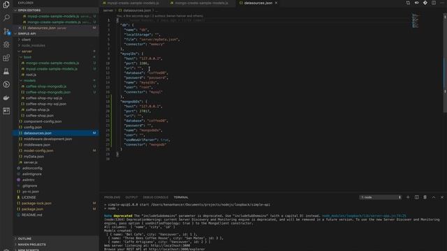 LoopBack 3 MongoDB Exercise смотреть онлайн