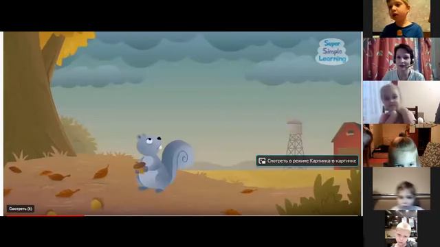 2020.11.16 Дистанционное занятие Creative English младшая группа смотреть онлайн