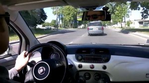МИРа: Тест-драйв (обзор) автомобиля Фиат 500 (Fiat 500), часть 1