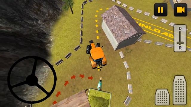 Tractor Simulator 3D: Silage 2 #1 Heavy farm tractor silage transport games, tractor game video смотреть онлайн