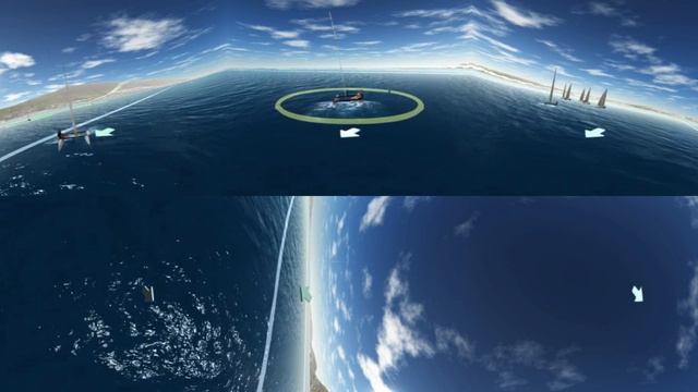 Realsail Sailing Game - Foiling on VR смотреть онлайн