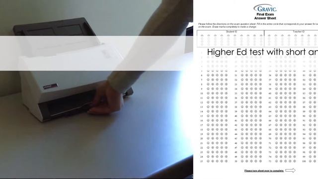 Grading Tests and Assessments with Plustek Scanners and Remark Office OMR смотреть онлайн