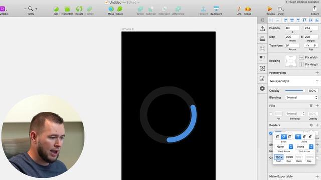 Creating Radial Graphs in Sketch смотреть онлайн