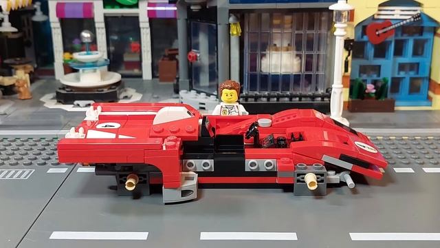 Lego Speed Champions 76906 1970 Ferrari 512 M смотреть онлайн