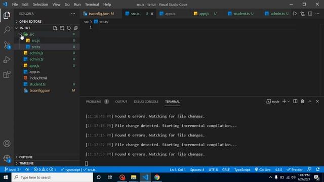 Typescript tutorial for beginners in Hindi #21 Include and Exclude file folder смотреть онлайн