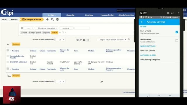 GLPI "Instalación de Agente FusionInventory en ANDROID" смотреть онлайн