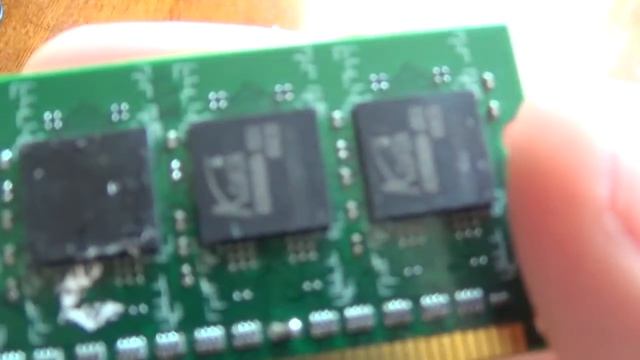 Посылка № 297. Два гиговых модуля non ECC памяти DDR2 800MHZ (PC2 6400) с EBAY. смотреть онлайн