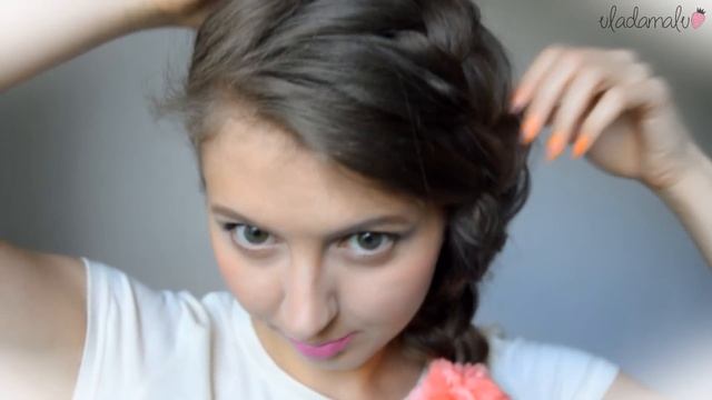 ПРИЧЕСКИ на каждый день ♥ Как сделать косу толще ? ♥ Французская коса смотреть онлайн