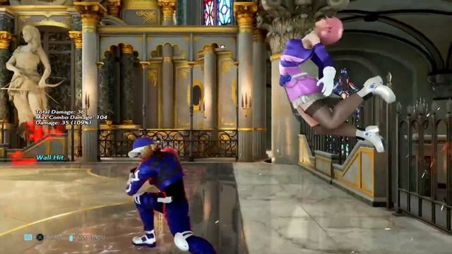 Tekken 7 | Leo | Wall Bounce Combos 1 (Inputs in Description) смотреть онлайн