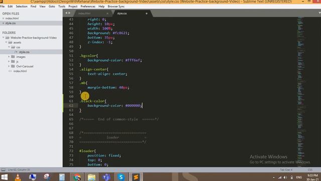 Step 10 - Footer Section | Responsive Landing page | HTML CSS смотреть онлайн