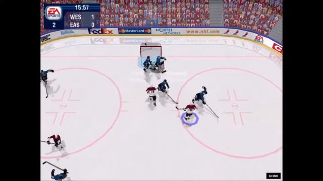 NHL 2000 | Roy beat Hašek | Eastern vs. Western All-Stars смотреть онлайн