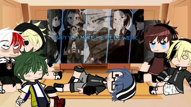 MHA boys react to MHA girls nightcore || Credit for the Nightcore || смотреть онлайн